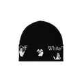 Off-White OW Logo Beanie 'Black/White'