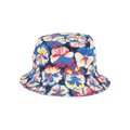 Rabanne Floral Print Bucket Hat 'Blue Moon Pansy'