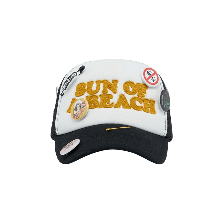 Palm Angels Soab Pins Cap 'Black/Orange'