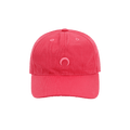 Marine Serre Recycled Embroidered Moire Cap 'Fuchsia'