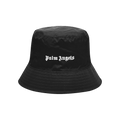 Palm Angels Classic Logo Bucket Hat 'Black/White'