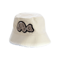 Palm Angels PA Bear Bucket Hat 'Cream/Bronze Brown'