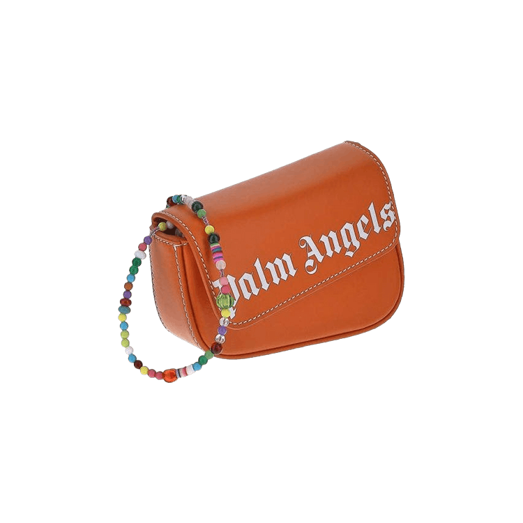 Palm Angels Beads Crash Bag Mini 'Orange/White'