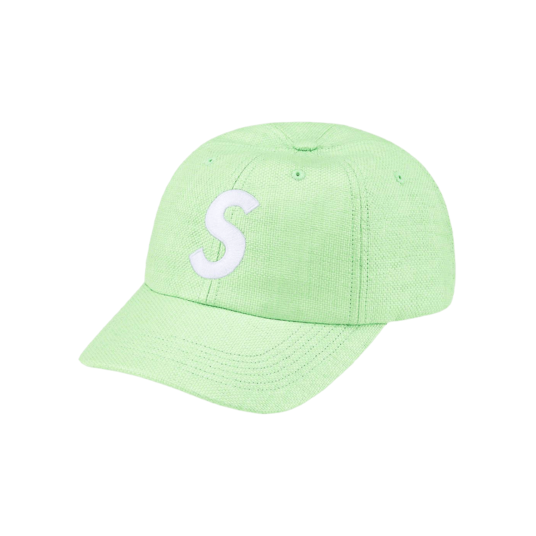 Supreme Raffia S Logo 6-Panel 'Green'