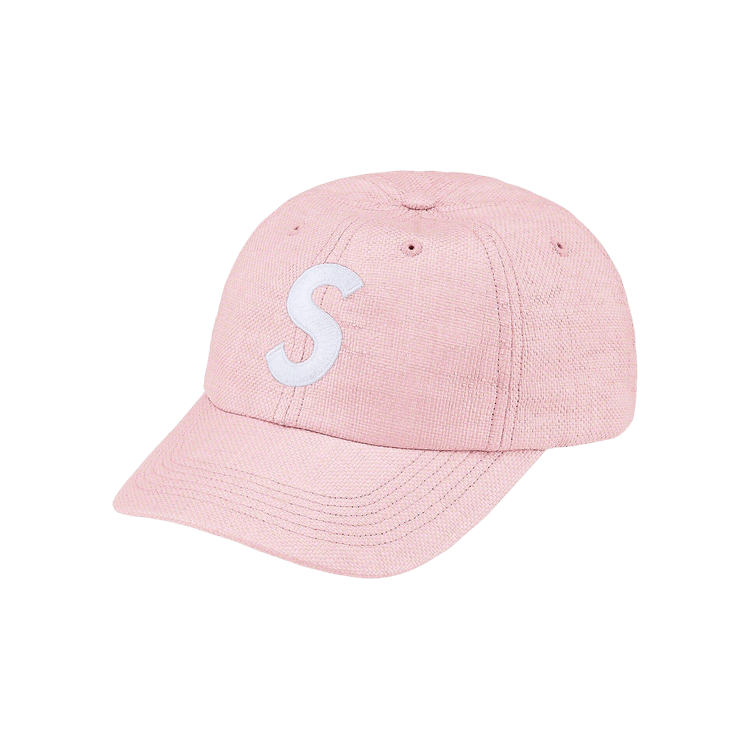 Supreme Raffia S Logo 6-Panel 'Lilac'