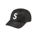 Supreme Raffia S Logo 6-Panel 'Black'