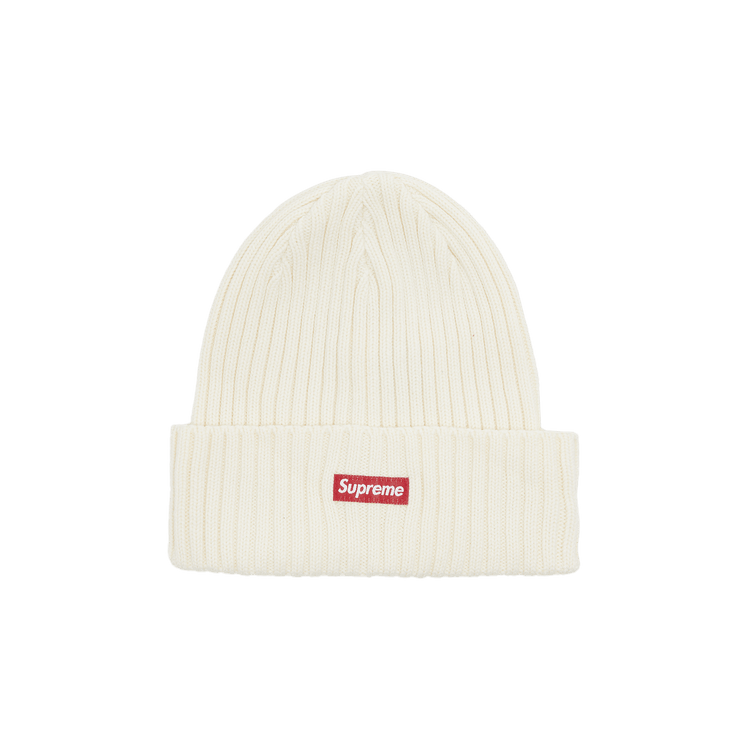 Supreme Overdyed Beanie 'Cream'