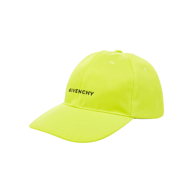 Givenchy Curved Cap With Embroided Logo 'Fluo Yellow'