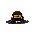 Palm Angels Soab Rafia Hat 'Black/Yellow'