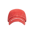 Balenciaga Logo Visor Cap 'Red'