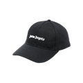 Palm Angels Classic Logo Cap 'Black/Silver'