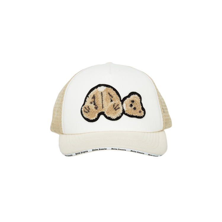 Palm Angels GD PA Bear Trucker Hat 'Beige/Brown'