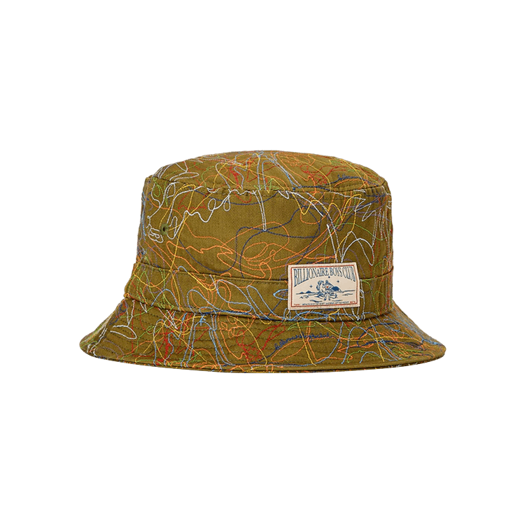 Billionaire Boys Club Wormhole Bucket Hat 'Olive Drab'