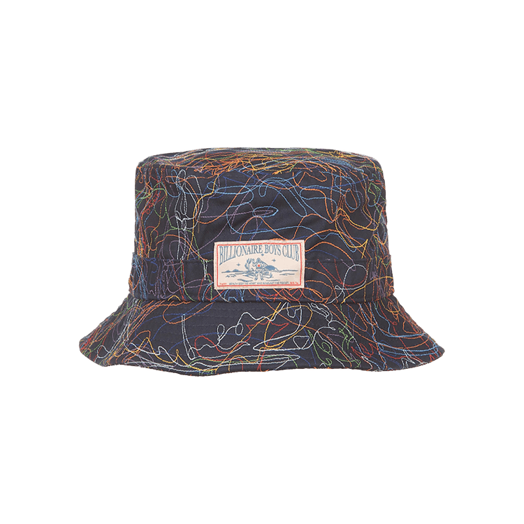 Billionaire Boys Club Wormhole Bucket Hat 'Navy Blazer'