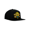 Icecream Peach Snapback Hat 'Black'