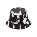 Alexander McQueen Graffiti Hat 'Black/Ivory'
