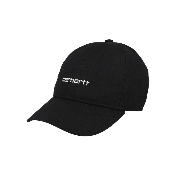 Carhartt WIP Canvas Script Cap 'Black'