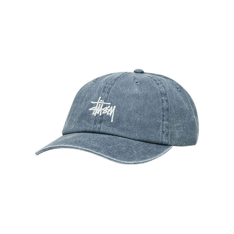 Stussy Washed Stock Lopro Cap 'Laguna Blue'