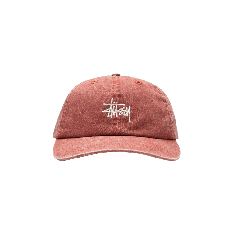 Stussy Washed Stock Lopro Cap 'Rust'