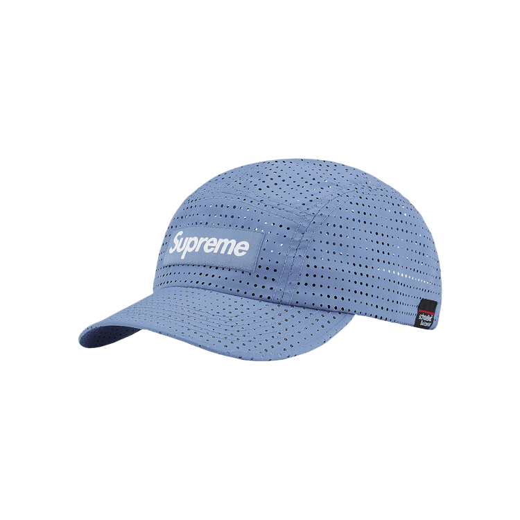 Supreme Preforated Camp Cap 'Slate'