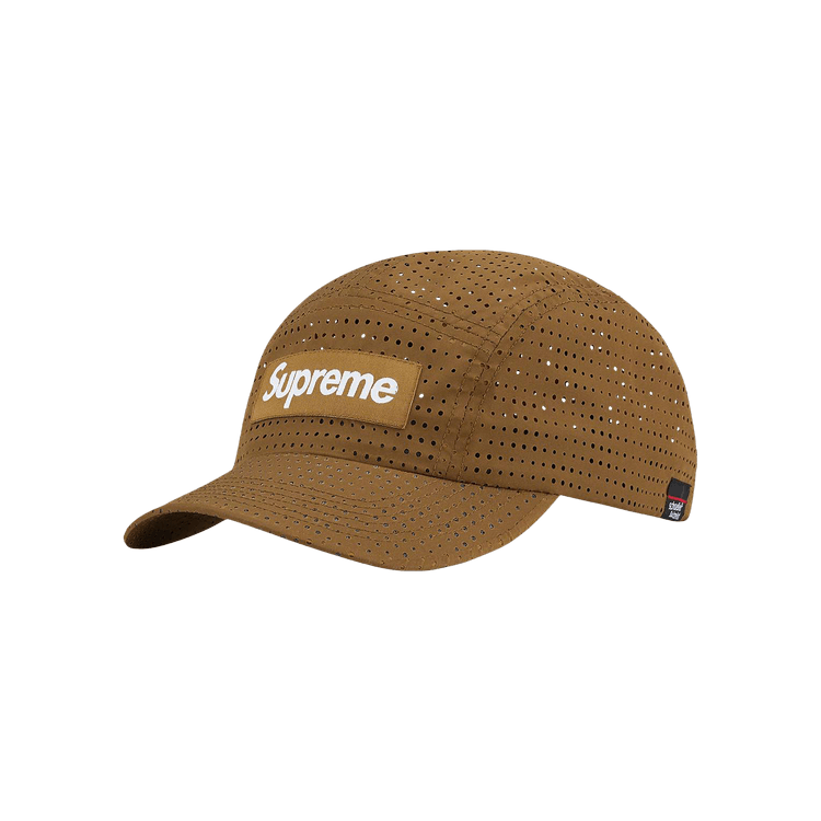 Supreme Preforated Camp Cap 'Olive Brown'