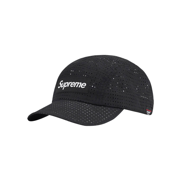 Supreme Preforated Camp Cap 'Black'