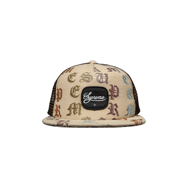 Supreme Gradient Jacquard Denim Mesh 5-Panel 'Tan'