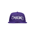 Supreme Handstyle New Era 'Purple'