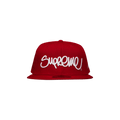 Supreme Handstyle New Era 'Red'