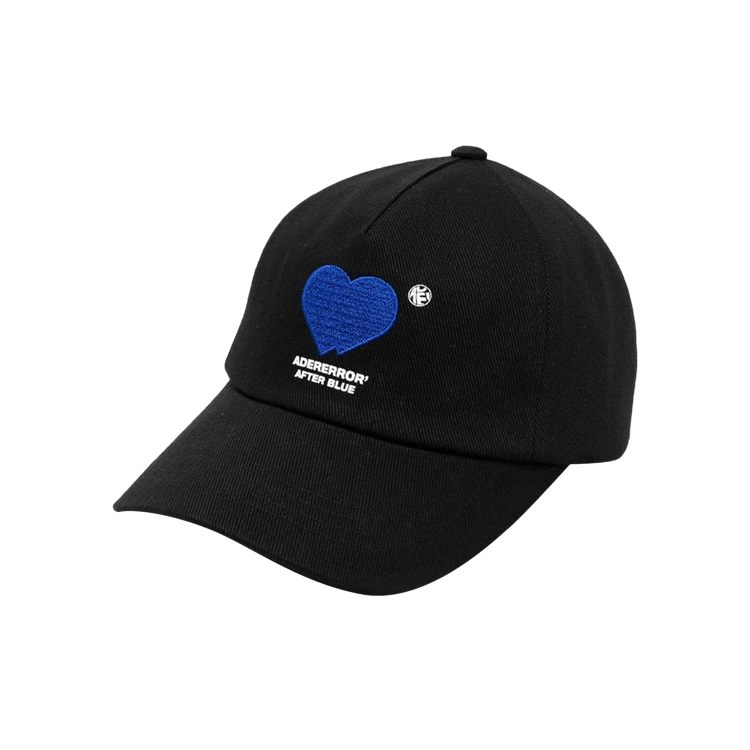 Ader Error Twin Heart Logo Cap 'Black'