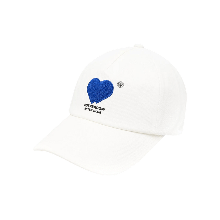 Ader Error Twin Heart Logo Cap 'Off White'