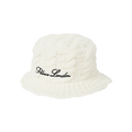 Palace Cable Knit Bucket Hat 'White'