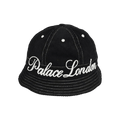 Palace Chain Stitch Bell Bucket Hat 'Black'