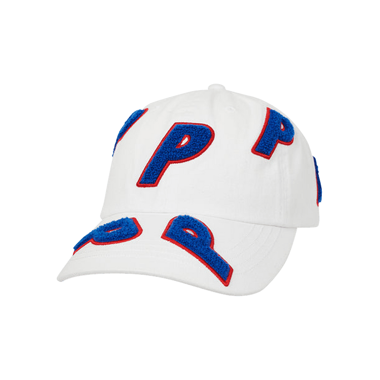 Palace Chenille Multi P 6-Panel 'White'