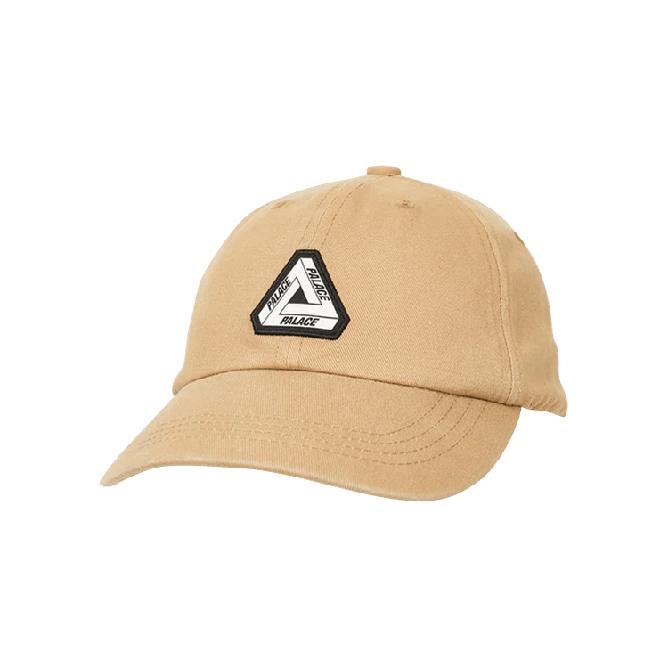 Palace Washed Twill Tri-Ferg 6-Panel 'Khaki'