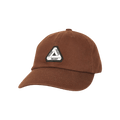 Palace Washed Twill Tri-Ferg 6-Panel 'Brown'
