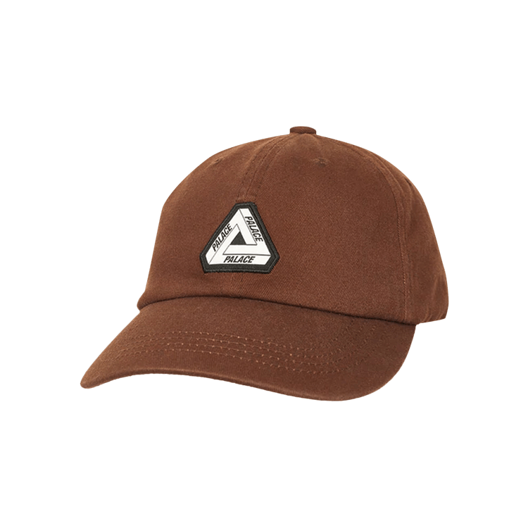 Palace Washed Twill Tri-Ferg 6-Panel 'Brown'