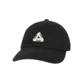 Palace Washed Twill Tri-Ferg 6-Panel 'Black'