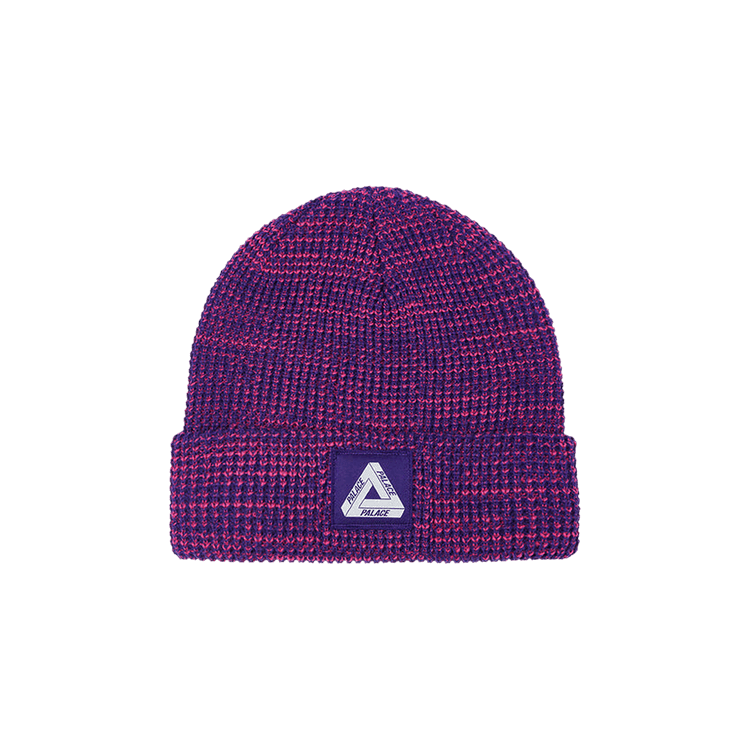 Palace Tri-Ferg Patch Beanie 'Purple'