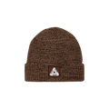 Palace Tri-Ferg Patch Beanie 'Brown'