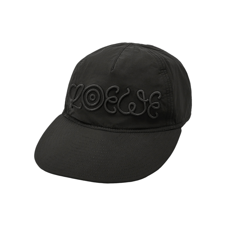 Loewe Nylon Long Visor Cap 'Black'