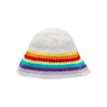 Loewe Crochet Hat 'White/Multicolor'