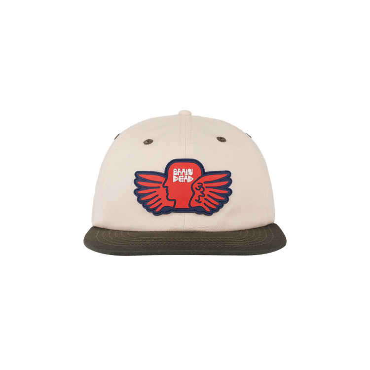 Brain Dead Afterlife 6 Panel Cap 'Cream/Olive'
