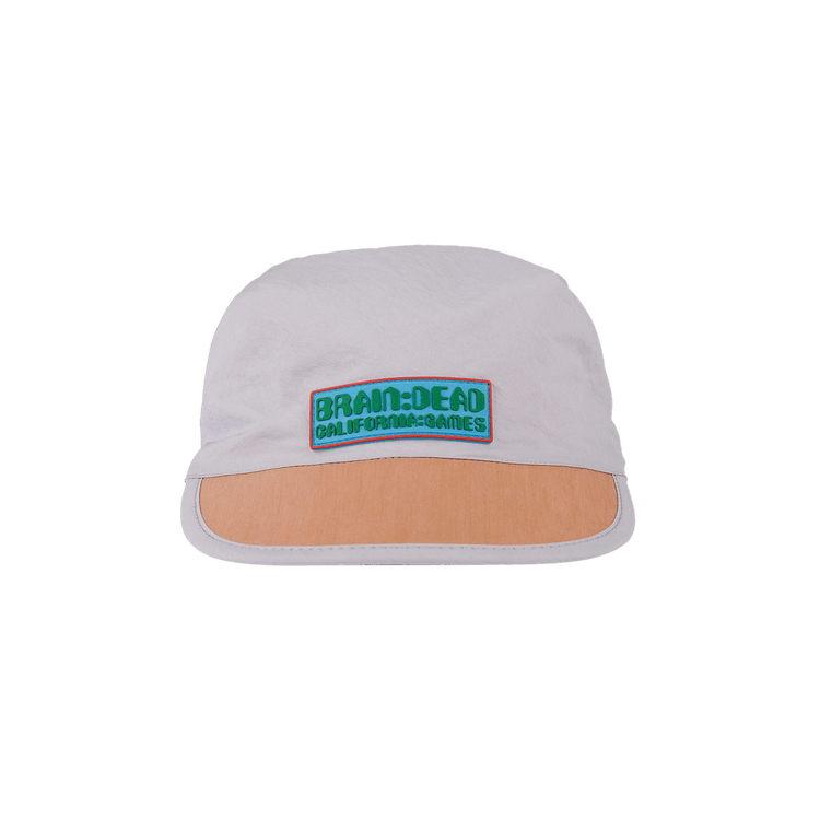 Brain Dead California Games Bandana Hat 'Grey/Orange'