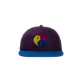 Real Bad Man 3 Way 6 Panel Cap 'Purple/Blue'
