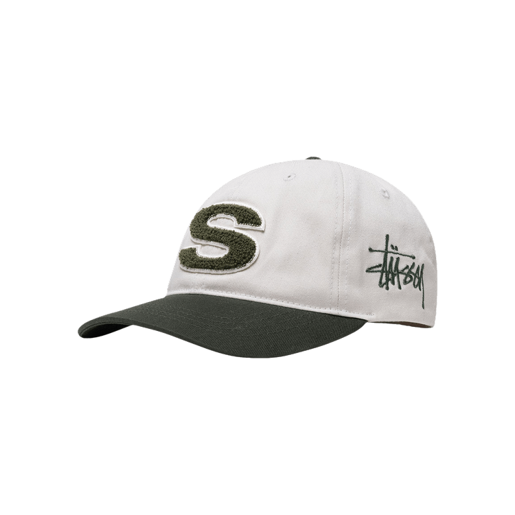Stussy Chenille S Low Pro Cap 'Bone'
