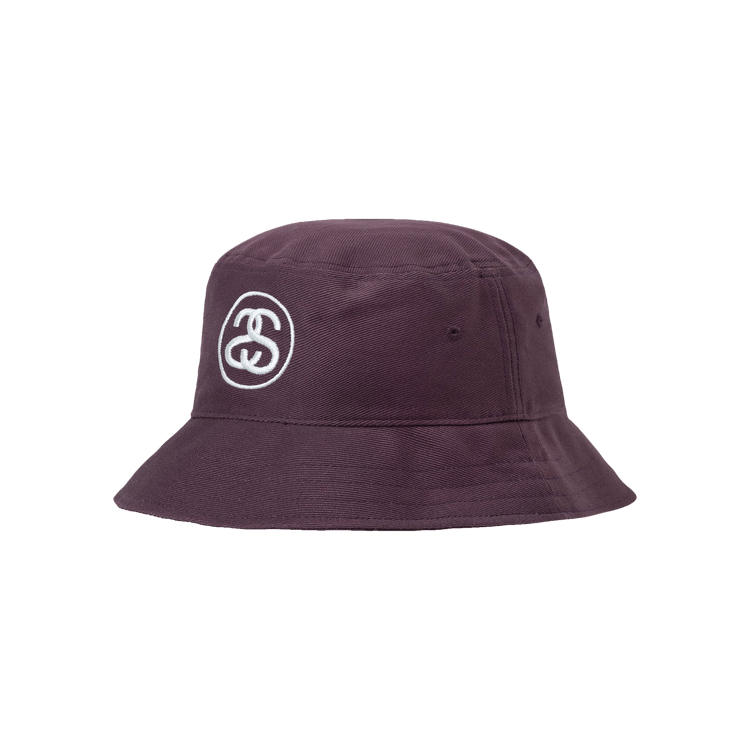 Stussy SS Link Deep Bucket Hat 'Burgundy'