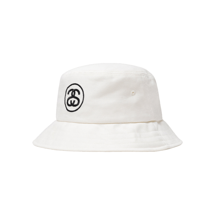 Stussy SS Link Deep Bucket Hat 'White'