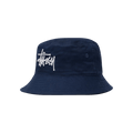 Stussy Brushed Big Basic Bucket Hat 'Navy'