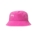 Stussy Washed Stock Bucket Hat 'Magenta'
